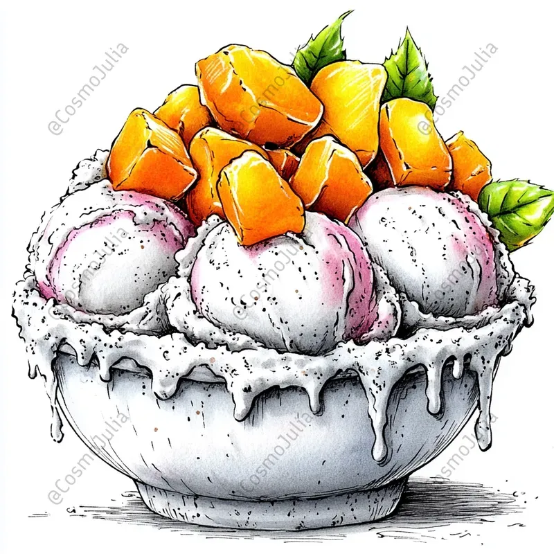 Summer Desserts Clipart