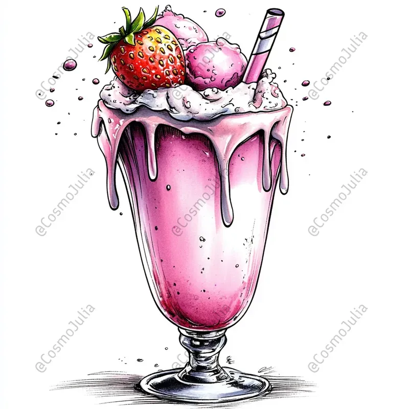 Summer Desserts Clipart