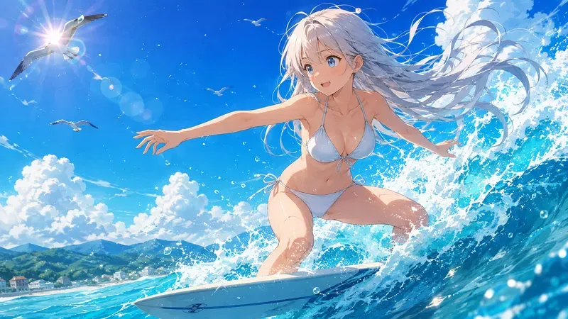 Anime Tropical Beach Girls Collections Ii