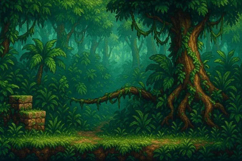 2D Pixel Art Game Dev Backgrounds