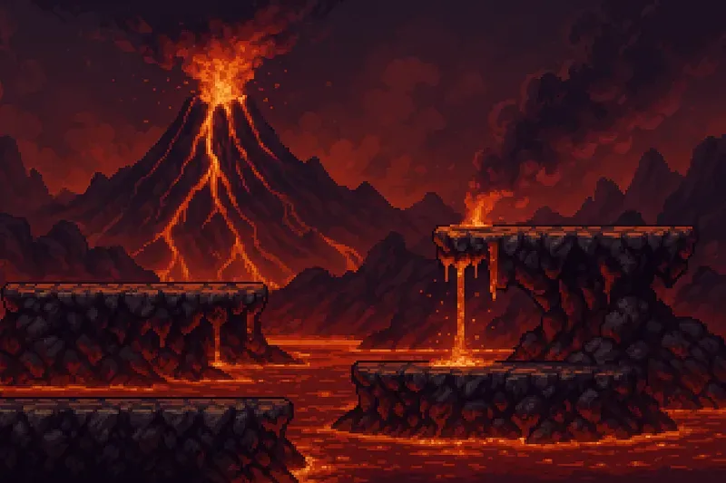 2D Pixel Art Game Dev Backgrounds