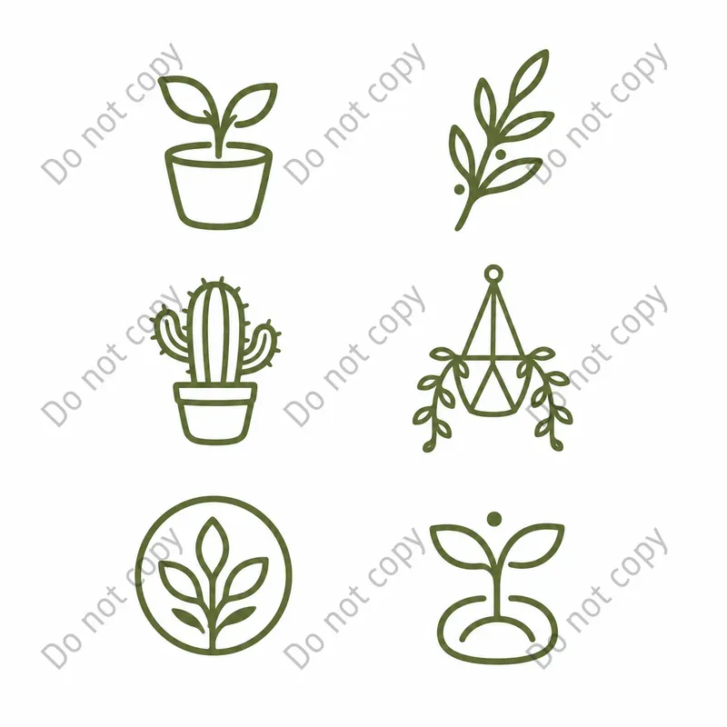 Logo Mark Grids Any Businesses