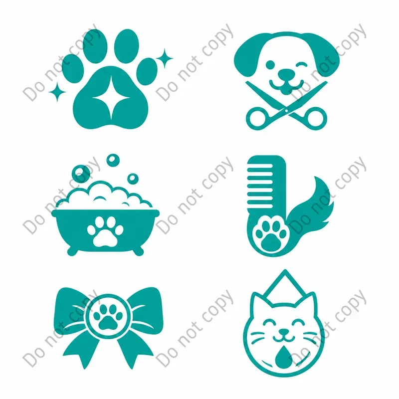 Logo Mark Grids Any Businesses