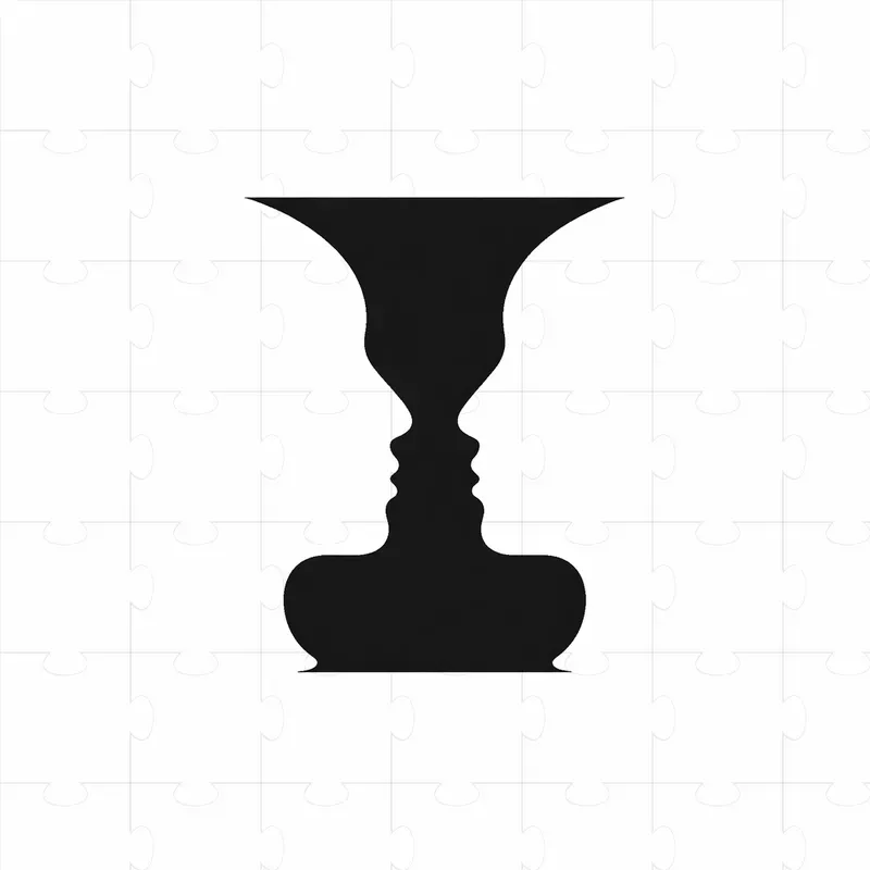 Negative Space Minimalist Logo Designs