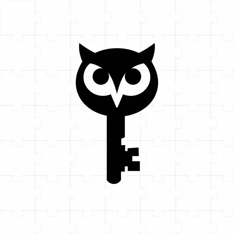 Negative Space Minimalist Logo Designs