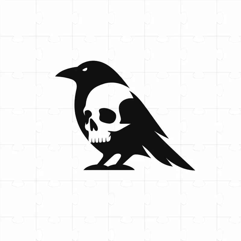 Negative Space Minimalist Logo Designs