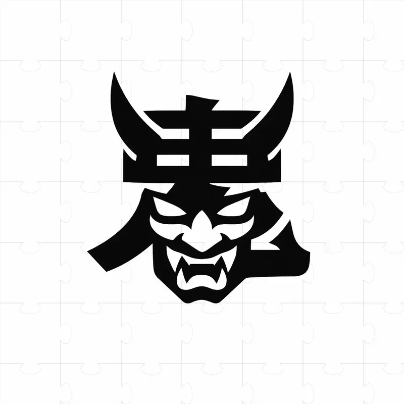 Negative Space Minimalist Logo Designs