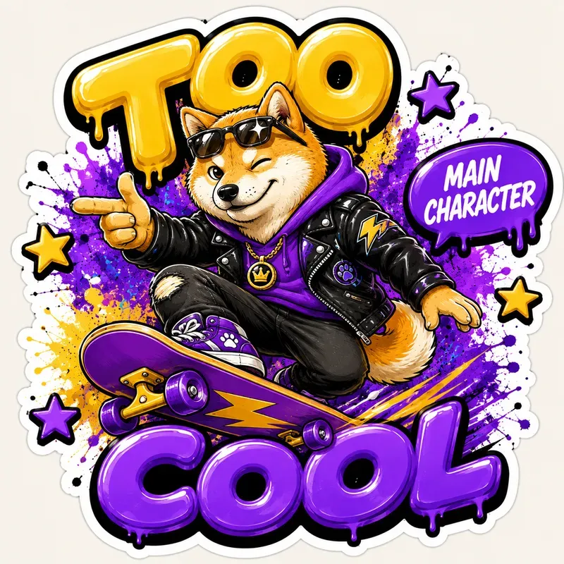 Graffiti Streetwear Mascot Stickers