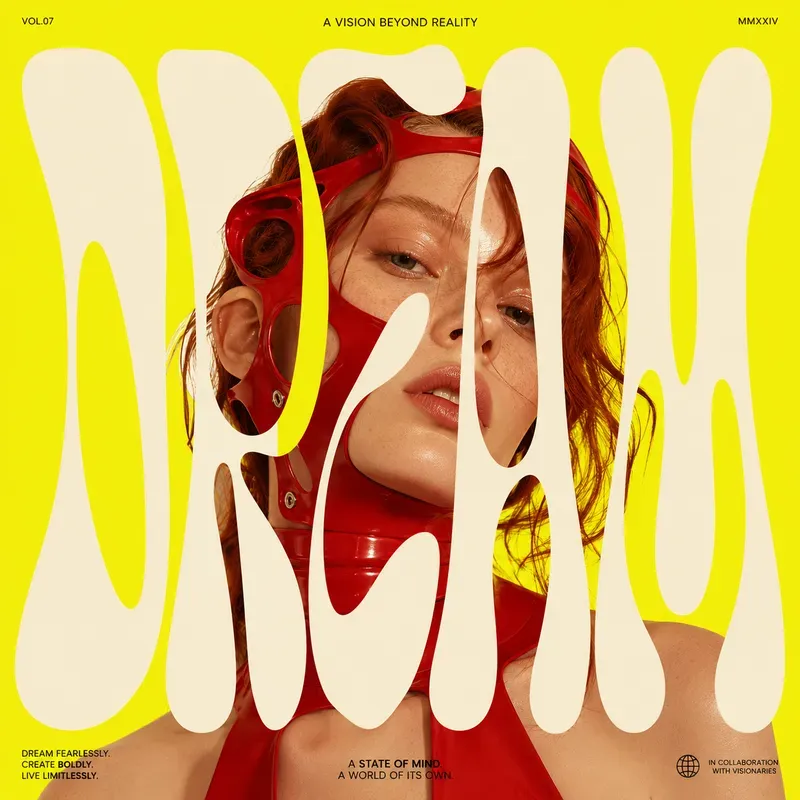 Editorial Typography Mask Posters