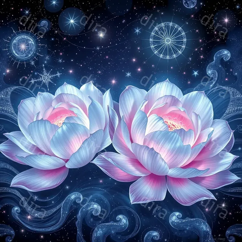 Flowers Glow For Wallpaper Patterns