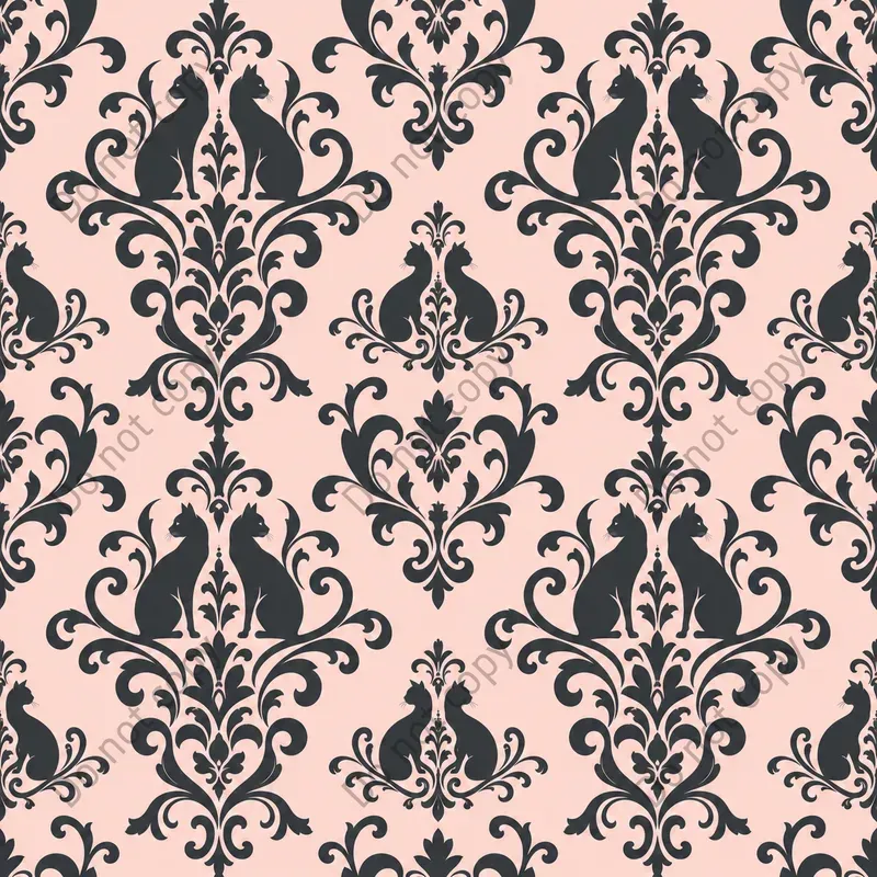 Vintage Damask Seamless Patterns