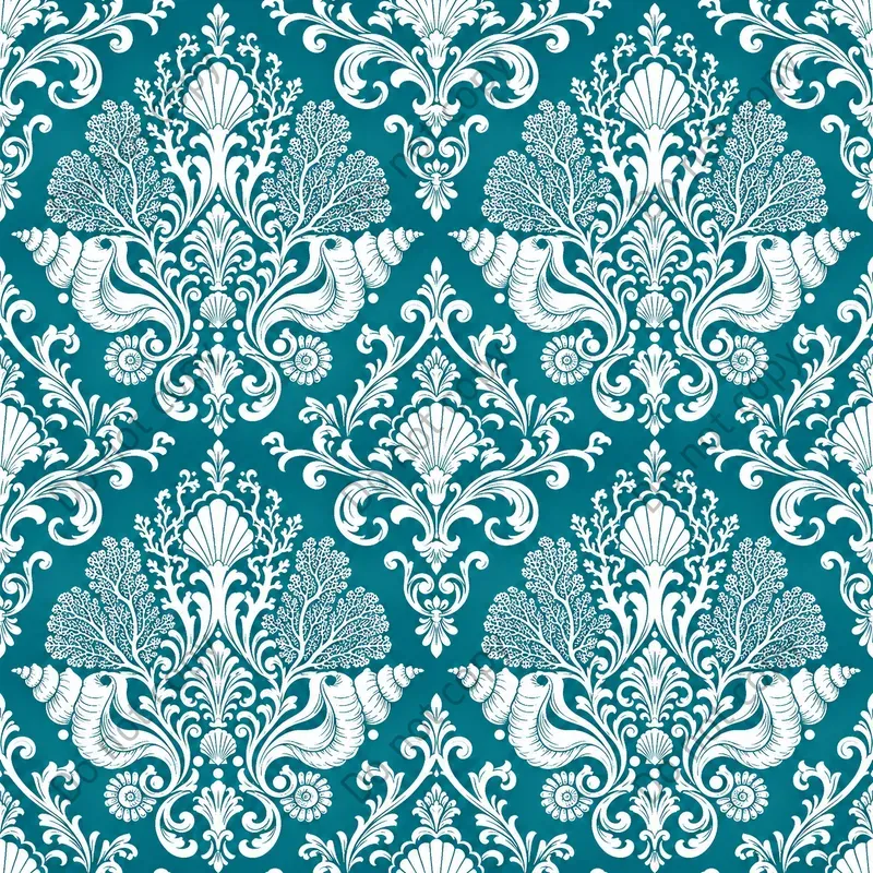 Vintage Damask Seamless Patterns