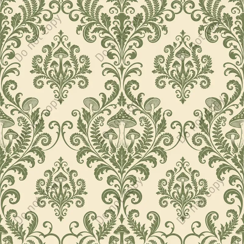 Vintage Damask Seamless Patterns