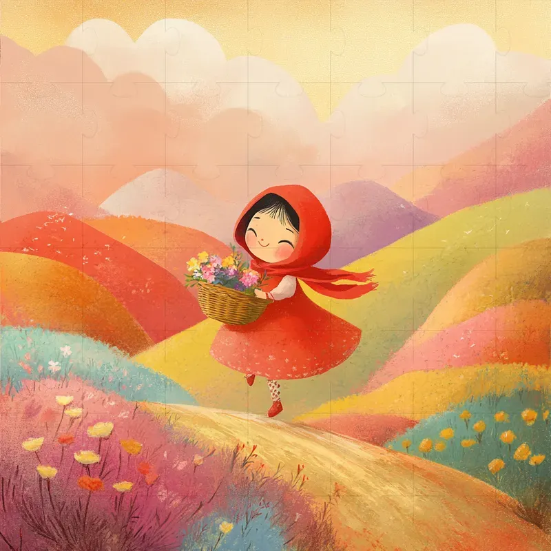 Japanese Style Storybook Illustrations