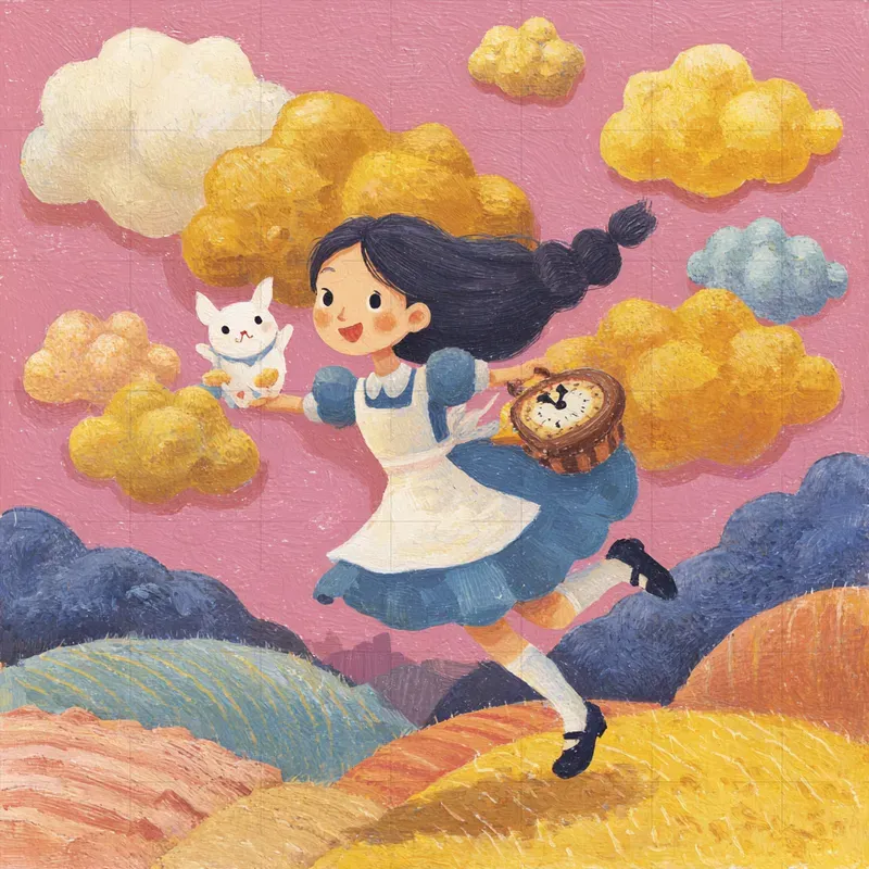 Japanese Style Storybook Illustrations