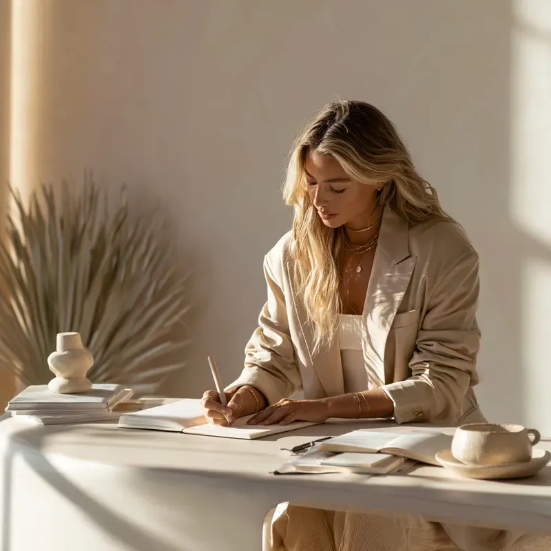Oatmeal Vibes Aesthetic Editorial Glows