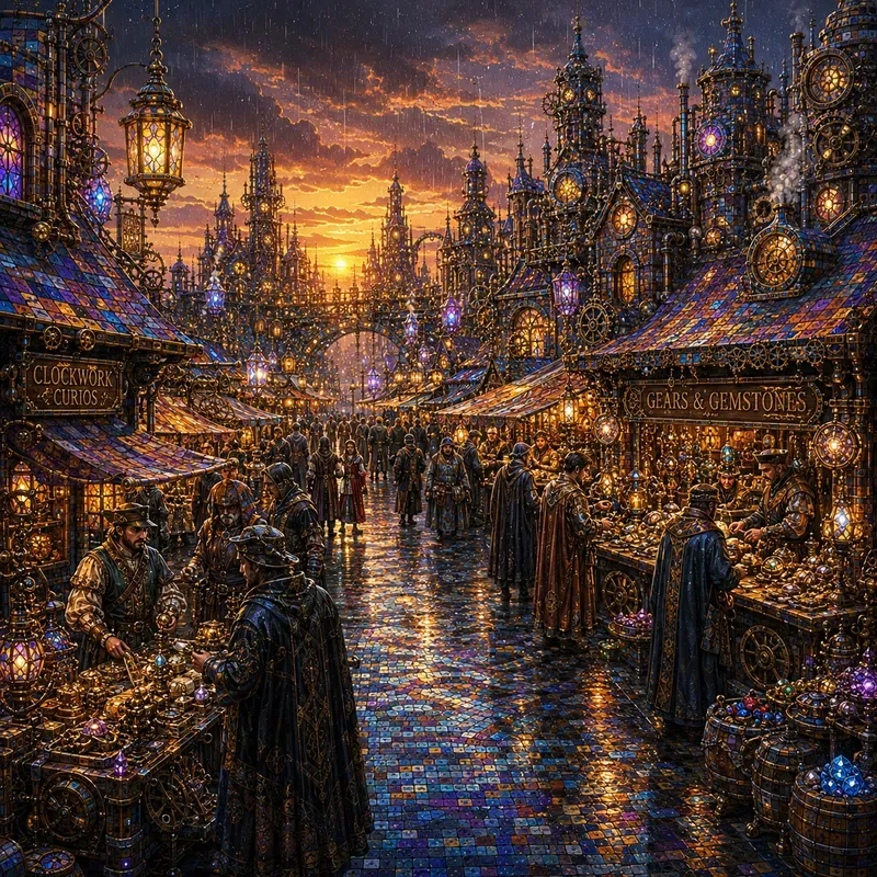 Stylized Fantasy Village Environments
