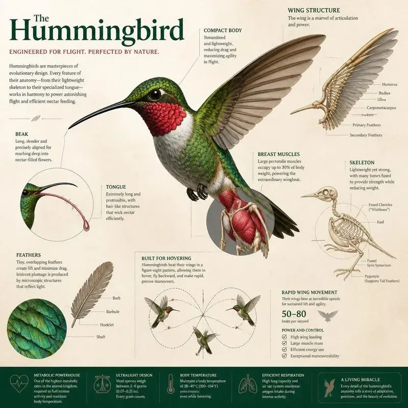 Bird Anatomy Flights