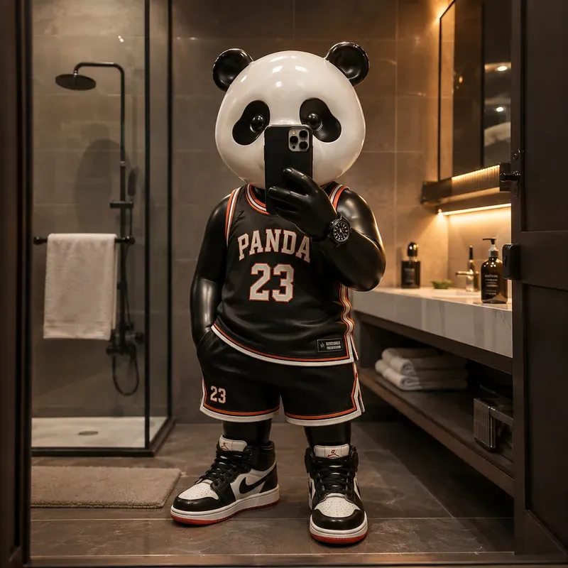 Designer Toy Mirror Selfies