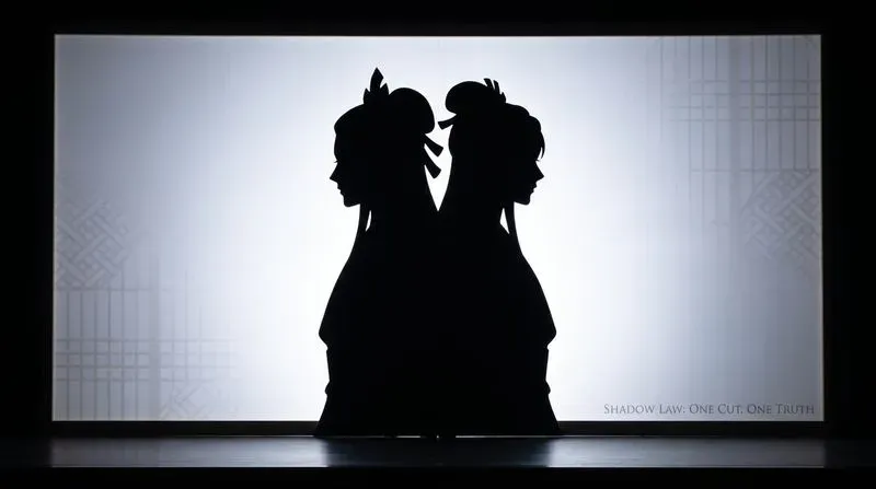 Shadow Cut Wayang Anime Silhouettes