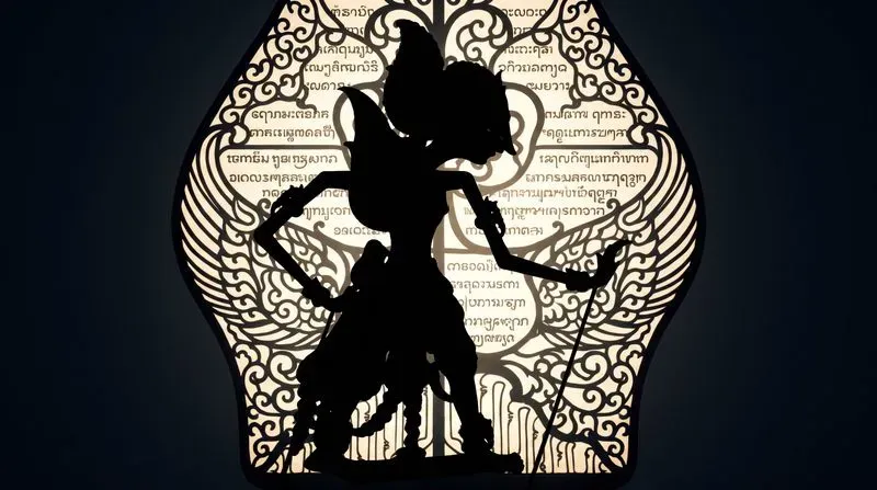 Shadow Cut Wayang Anime Silhouettes