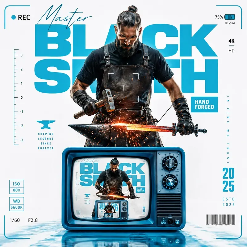 Urban Cyan Posters