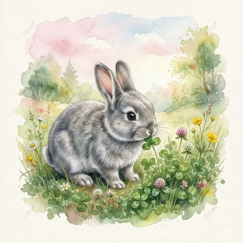 Whimsical Watercolor Woodland Animals