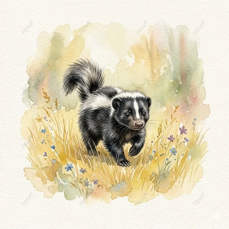 Whimsical Watercolor Woodland Animals