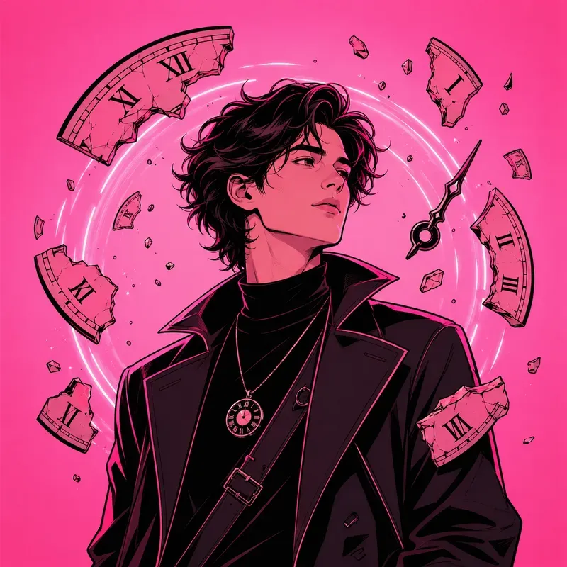 Neon Pop Line Portrait Generator