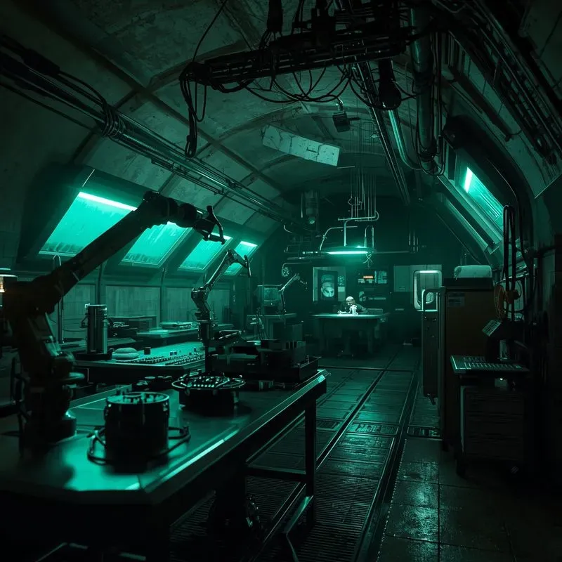 80k Cyberpunk Medical Scene Generator