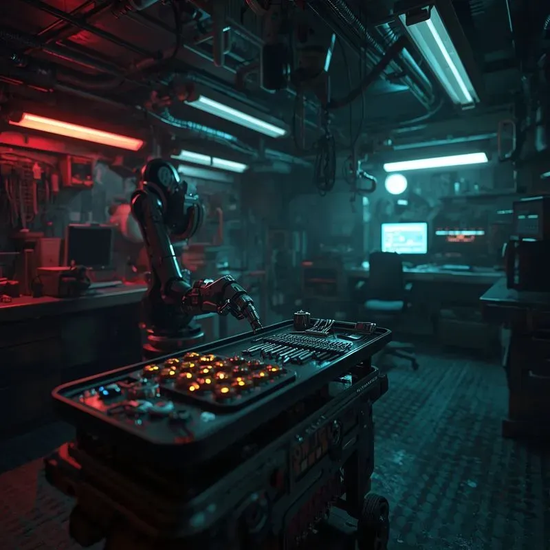 80k Cyberpunk Medical Scene Generator