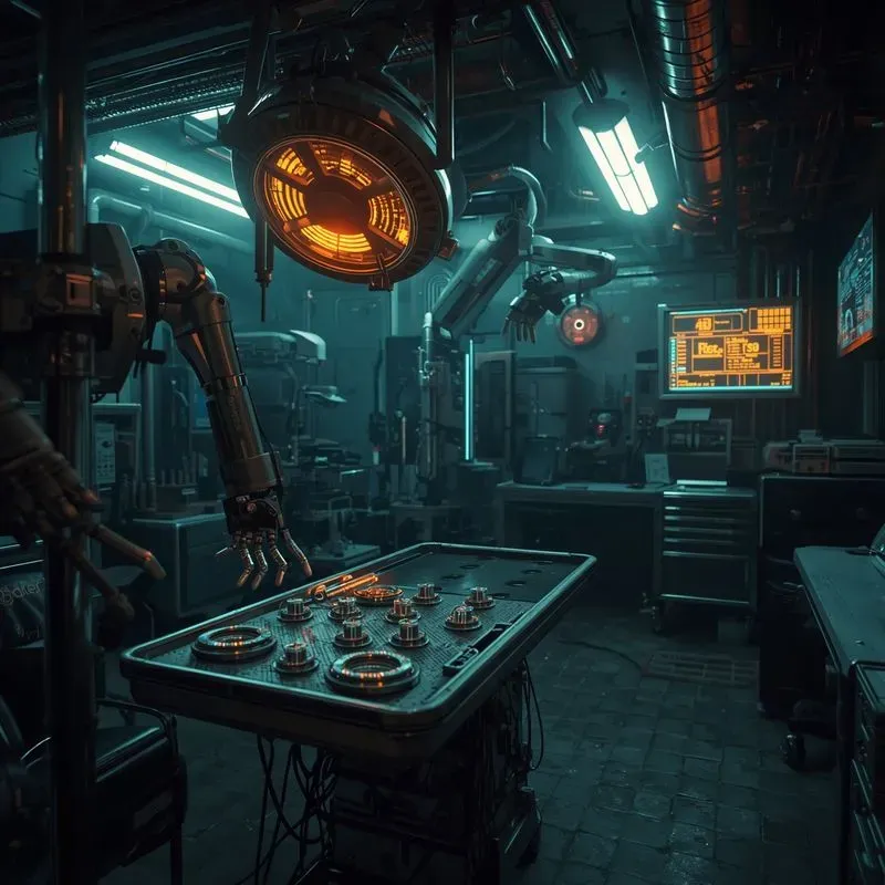 80k Cyberpunk Medical Scene Generator