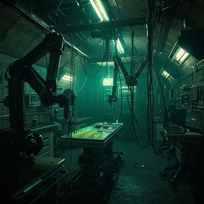 80k Cyberpunk Medical Scene Generator