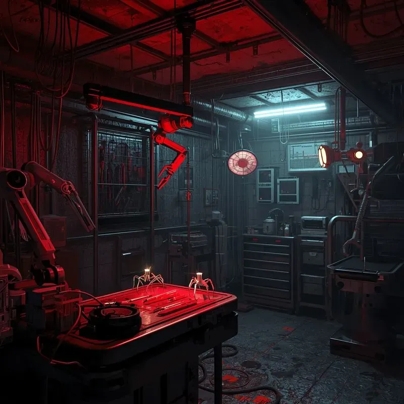 80k Cyberpunk Medical Scene Generator