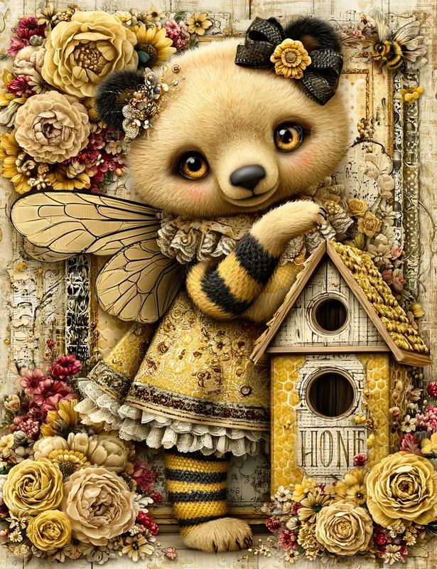Sweet Honey Girl Junk Journals