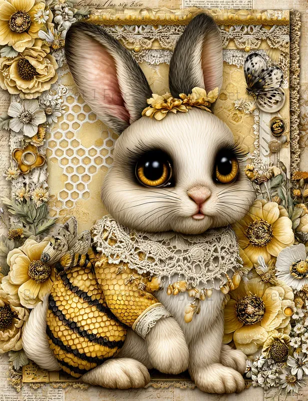 Sweet Honey Girl Junk Journals