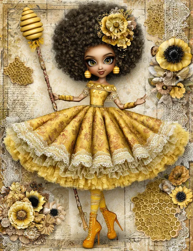 Sweet Honey Girl Junk Journals