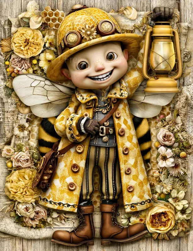 Sweet Honey Girl Junk Journals