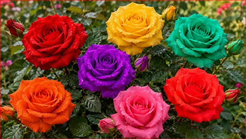 7color Rose Generator Custom Hex Colors