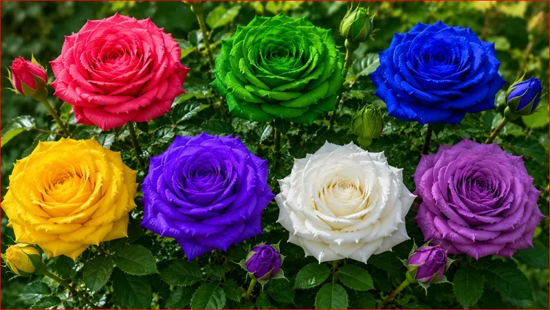 7color Rose Generator Custom Hex Colors