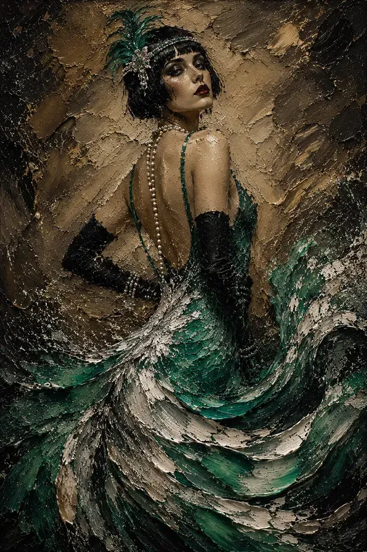 Impasto Fashion Swirls