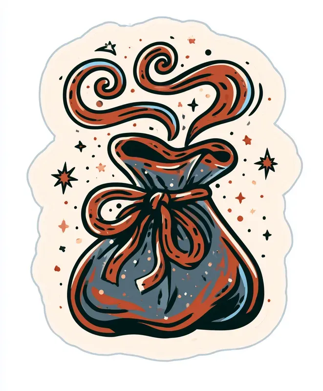 Vintage Boho Mythology Stickers
