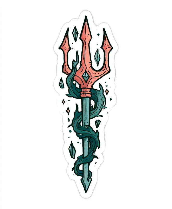 Vintage Boho Mythology Stickers