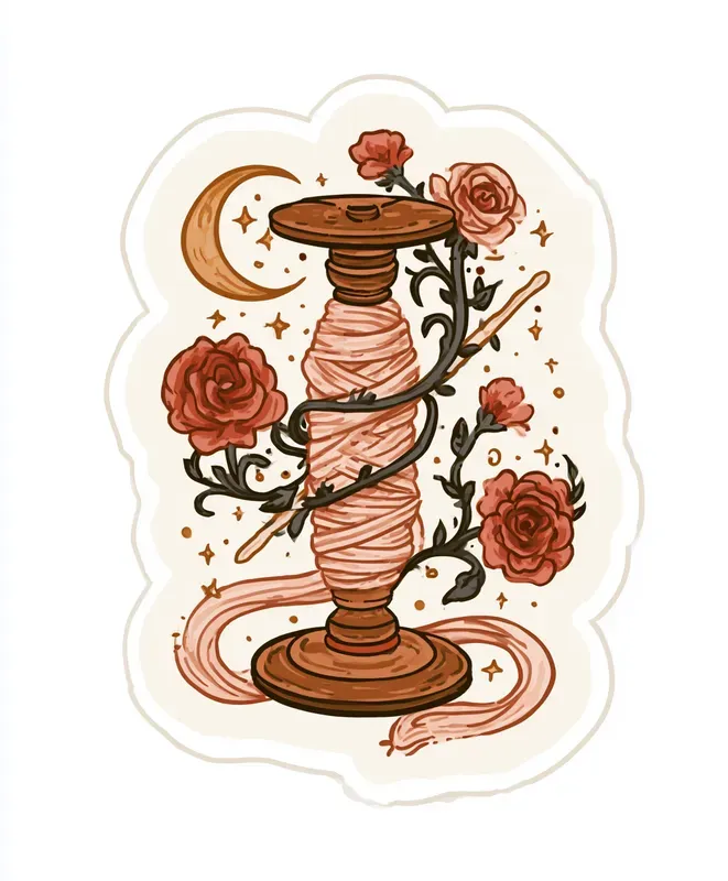Vintage Boho Mythology Stickers