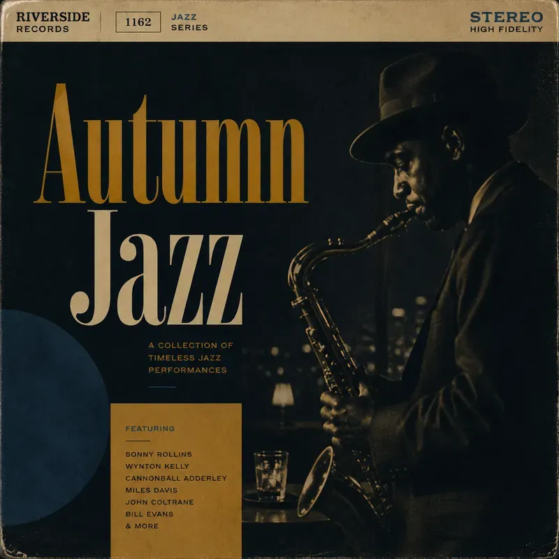 Vintage Jazz Album Cover Generator
