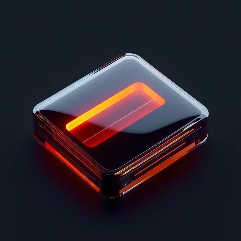 3D Neon Minimalist App Icons