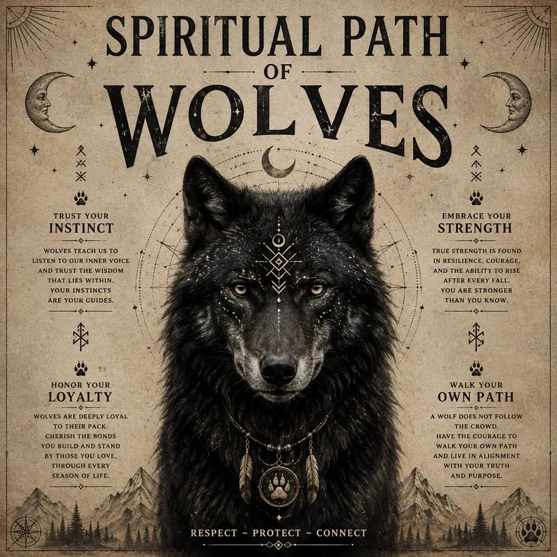 Mystic Animal Wisdom Posters