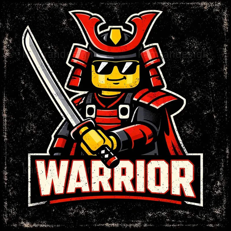 Retro Lego Minifigure Tshirt Art