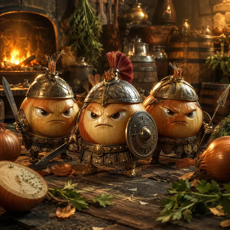 Fiery Food Characters