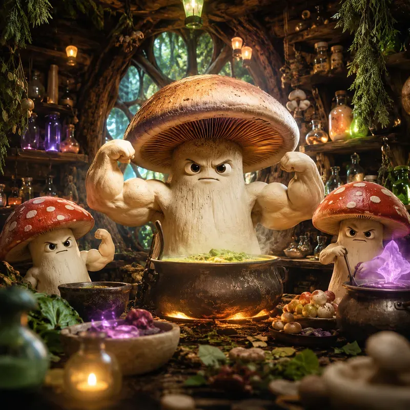 Fiery Food Characters